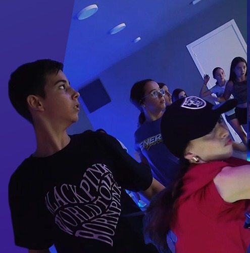 Alumnos bailando en Energy Dance Studios