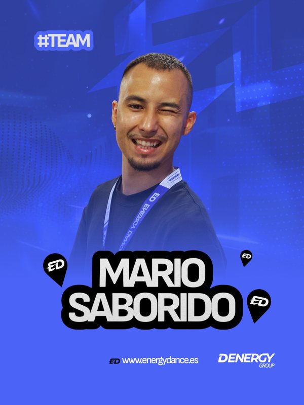 Mario Saborido, equipo de Energy Dance Studios