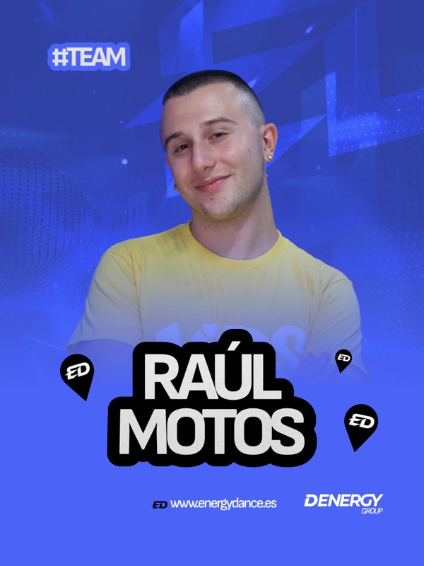 Raúl Motos, equipo de Energy Dance Studios